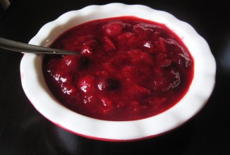 Вишнево-клюквенный соус