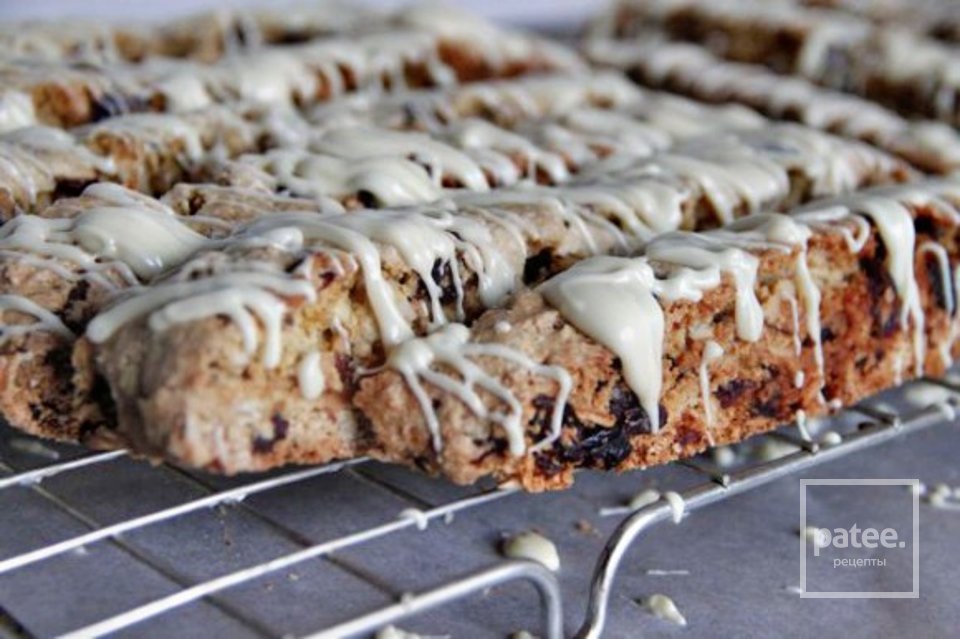 Миндальные бискотти с клюквой - Шаг 10