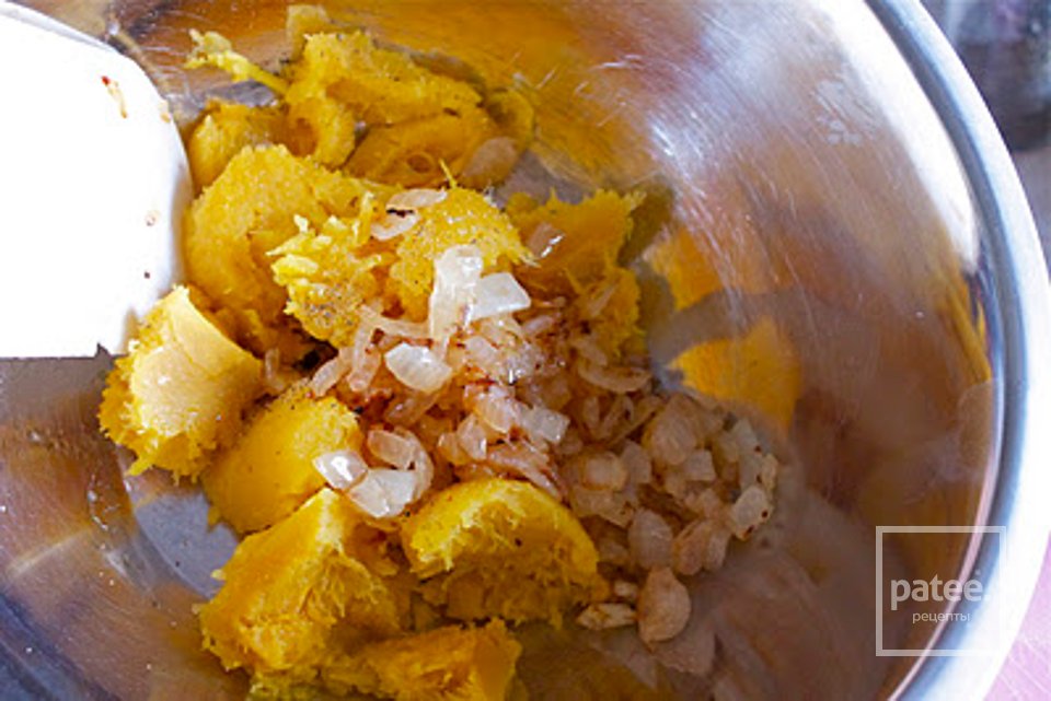 Слоеные коробочки с тыквой и фетой - Шаг 5