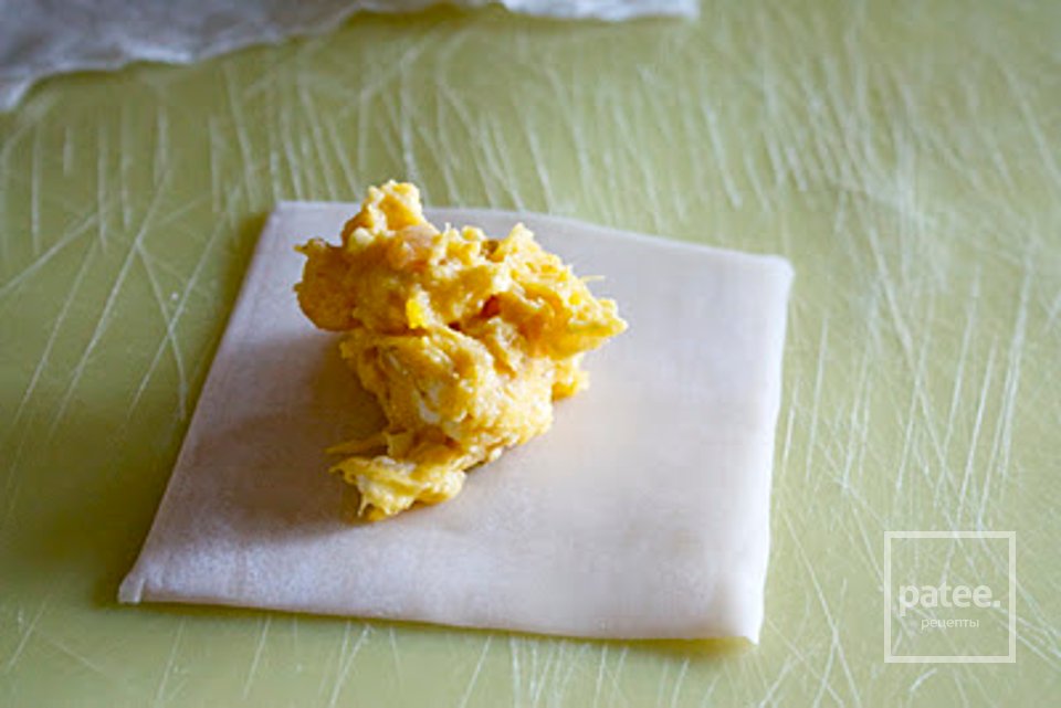 Слоеные коробочки с тыквой и фетой - Шаг 8