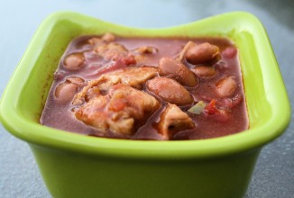 Острый чили с курицей