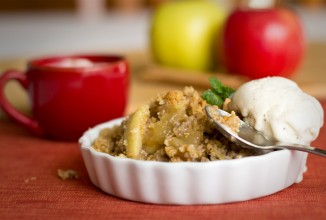 Кисло-сладкие, запеченные  яблоки