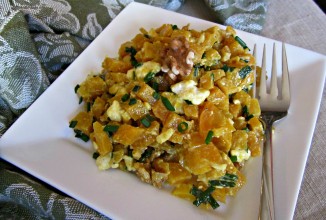 Салат из желтой свеклы