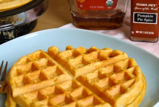 Тыквенные вафли