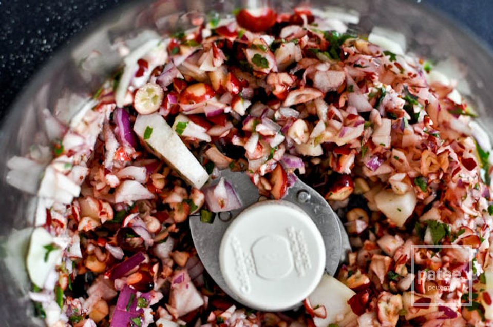 Сальса с грушей, яблоком и клюквой - Шаг 2