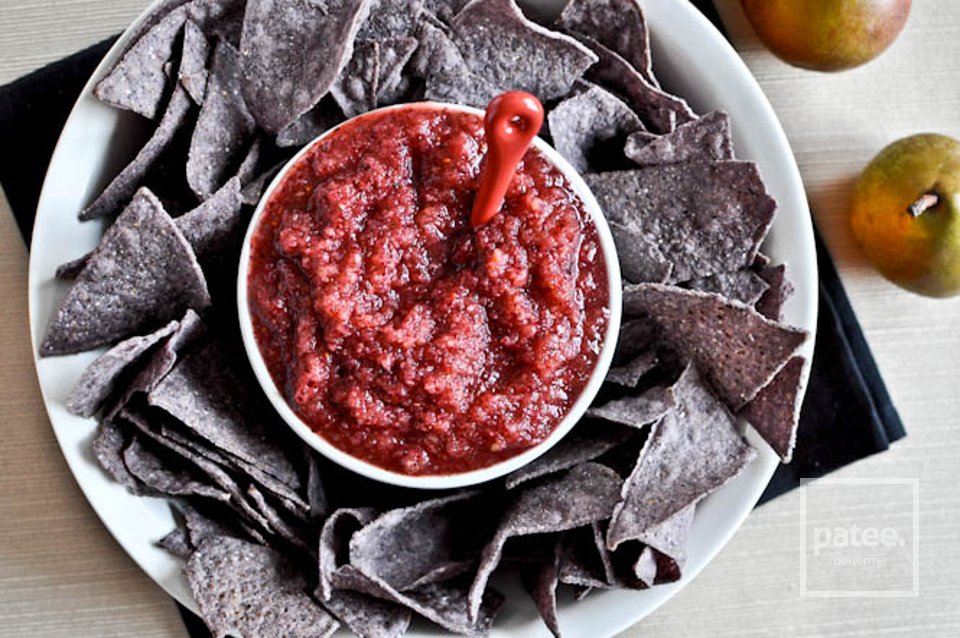 Сальса с грушей, яблоком и клюквой - Шаг 5