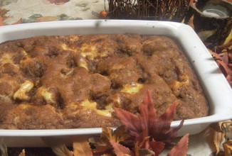 Торт из сладкого картофеля и сливочного сыра