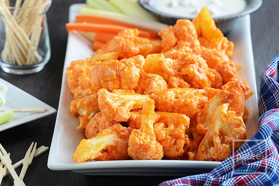 Печеная цветная капуста в остром соусе - Шаг 8