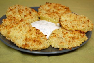 Запеченные зеленые помидоры