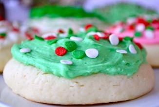 Сладкое печенье с глазурью