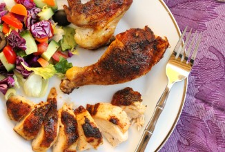 Запеченная курица со специями