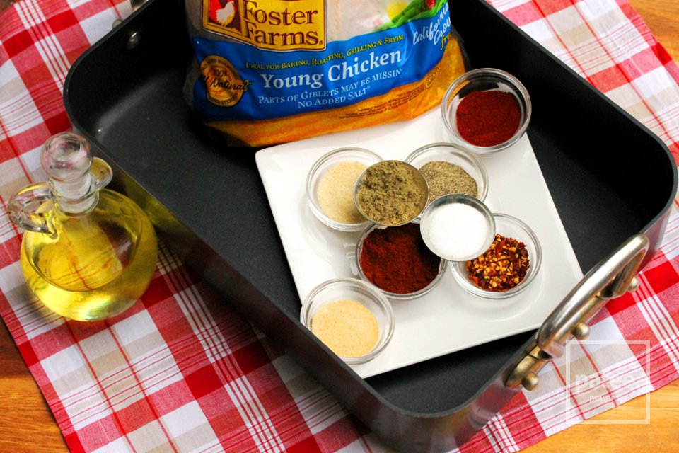 Запеченная курица со специями - Шаг 1