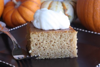 Тыквенные пирожные с кремом