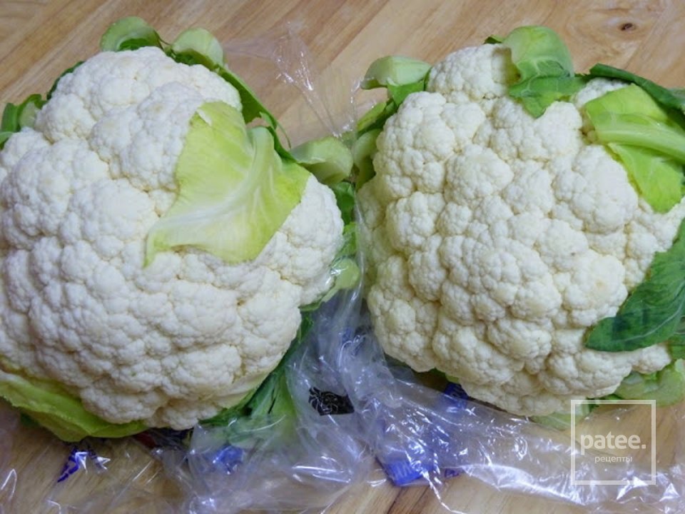 Запеканка из цветной капусты - Шаг 1