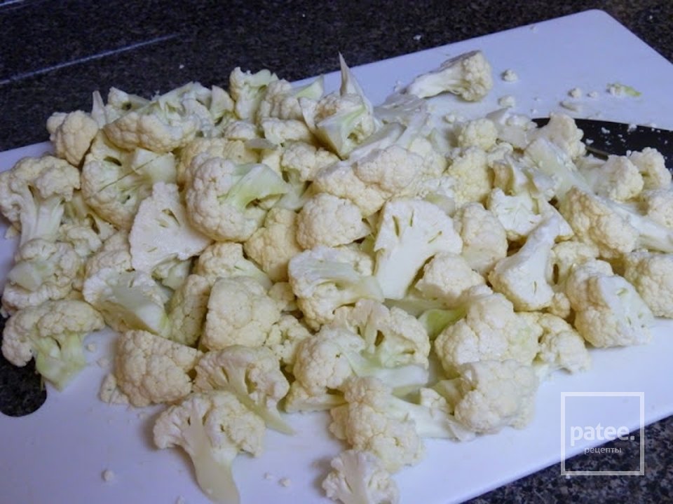 Запеканка из цветной капусты - Шаг 2