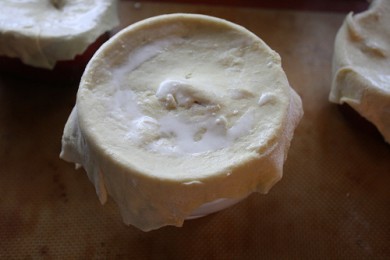 Осенний закрытый пирог с овощами - приготовление