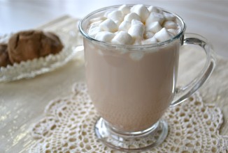 Горячий карамельный шоколад