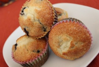 Черничные кексы