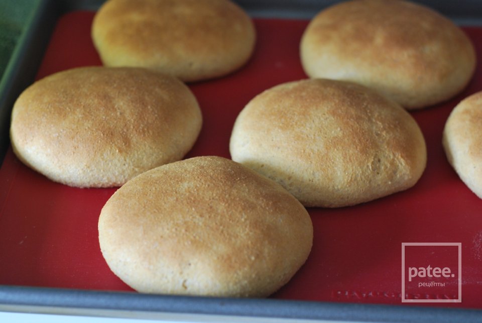 Булочки для гамбургеров - Шаг 8