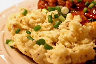 Картофельное пюре с яблоками