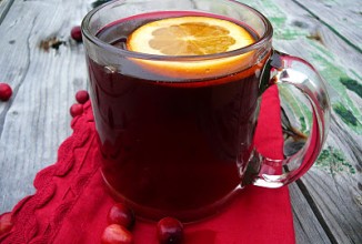 Сидр с клюквой