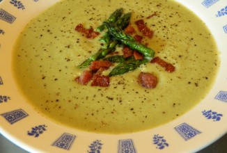 Суп со спаржей