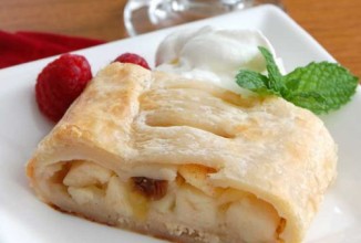 Штрудель с яблоками