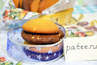 Хрустящие арахисовые и шоколадные печенья