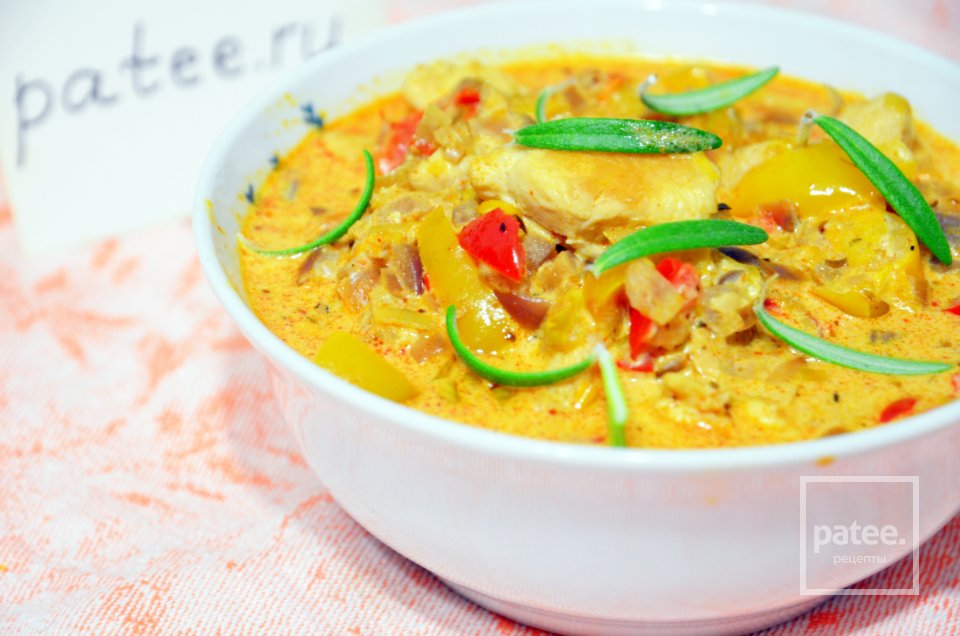 Куриный гуляш с овощами по-венгерски - Шаг 10