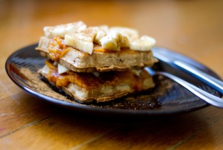 Тыквенные вафли