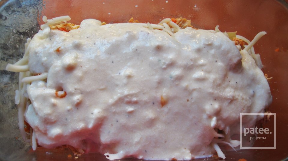 Лазанья с курицей и сыром - Шаг 11