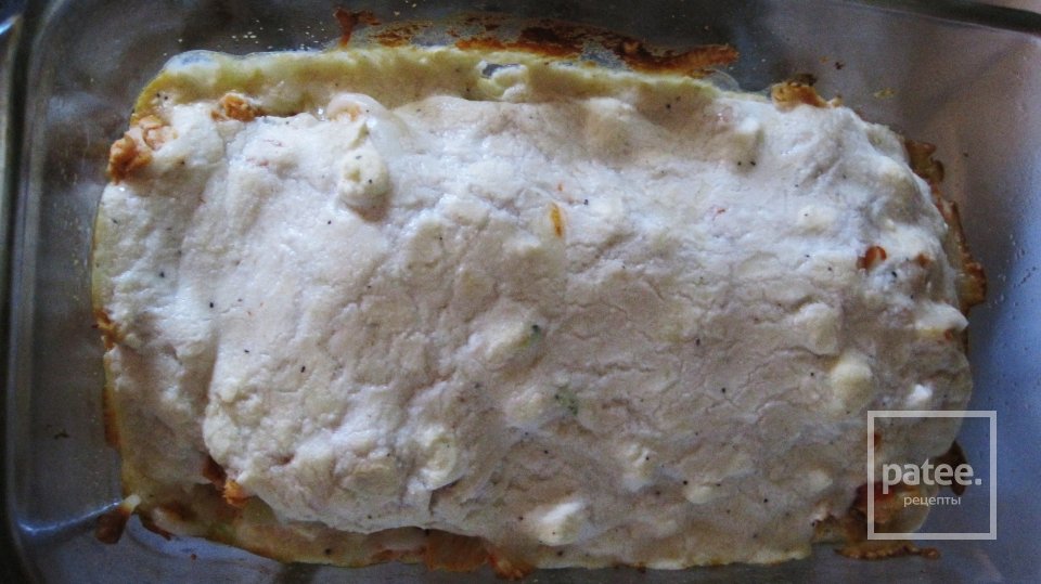 Лазанья с курицей и сыром - Шаг 12