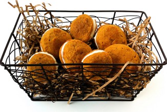 Тыквенное печенье с кремом