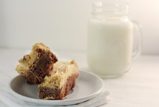 Брауни с арахисовым кремом