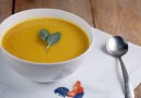Тыквенный суп с яблоком