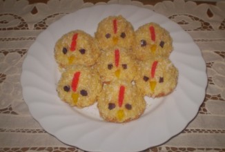 Пирожные Цыплята