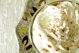 Горячий шоколад с тыквенным пюре