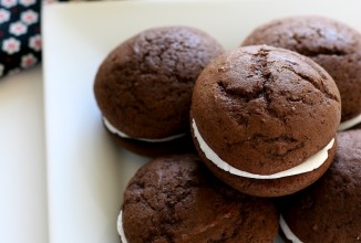 Шоколадное печенье-сэндвичи