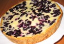 Черничный пирог