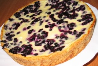 Черничный пирог