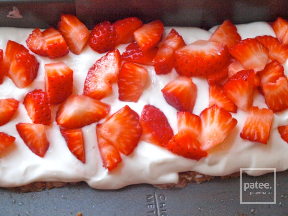 Клубничный чизкейк - Шаг 7