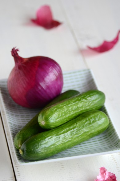 Салат из огурцов - Шаг 1