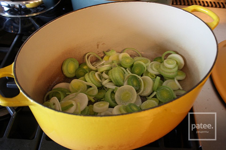 Картофельный суп с пореем - Шаг 3