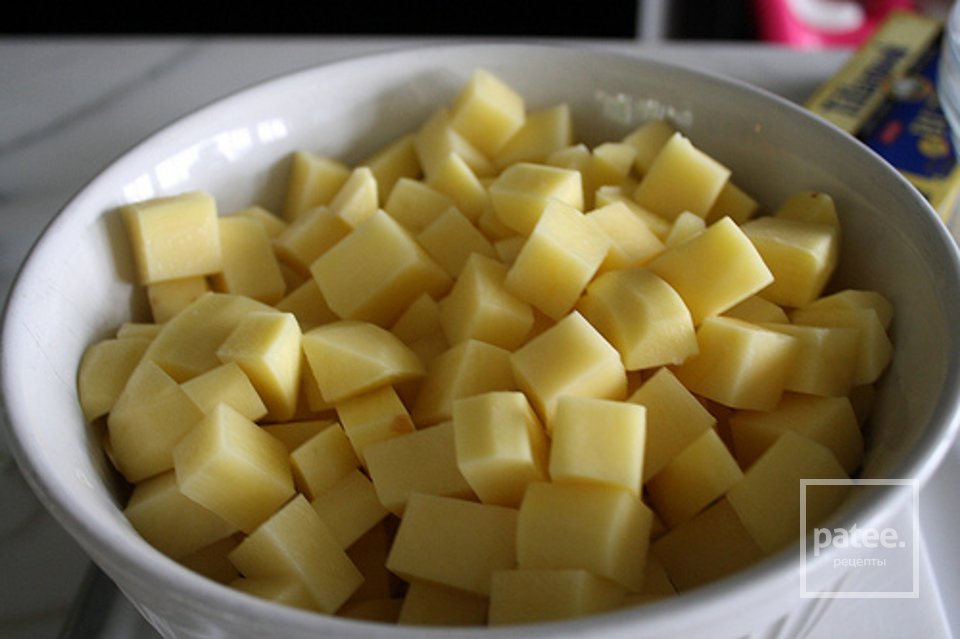 Картофельный суп с пореем - Шаг 5