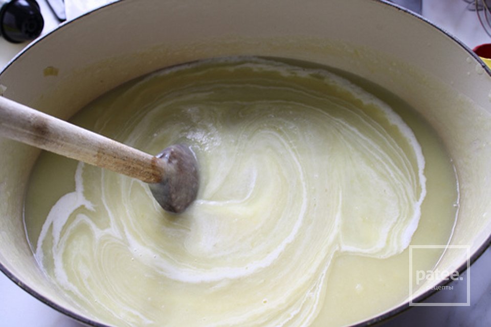 Картофельный суп с пореем - Шаг 8