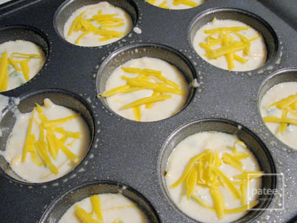 Кукурузные маффины с сыром и халапеньо - Шаг 6