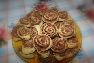 Печенье Шоколадные розочки