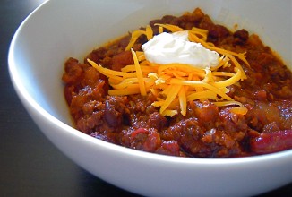 Чили с говядиной и фасолью