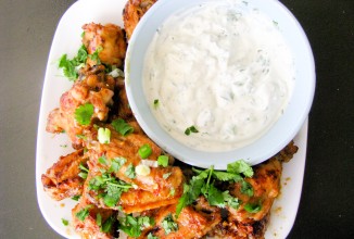 Подлива из майонеза с кинзой