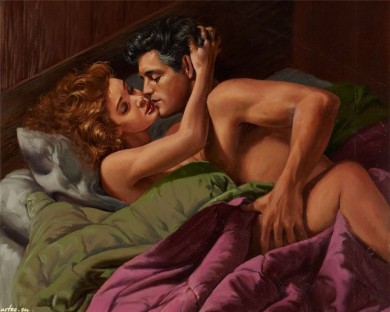 А куда вы смотрите во время секса?